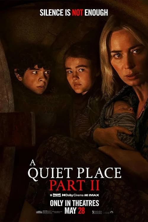 A Quiet Place Part II film posteri