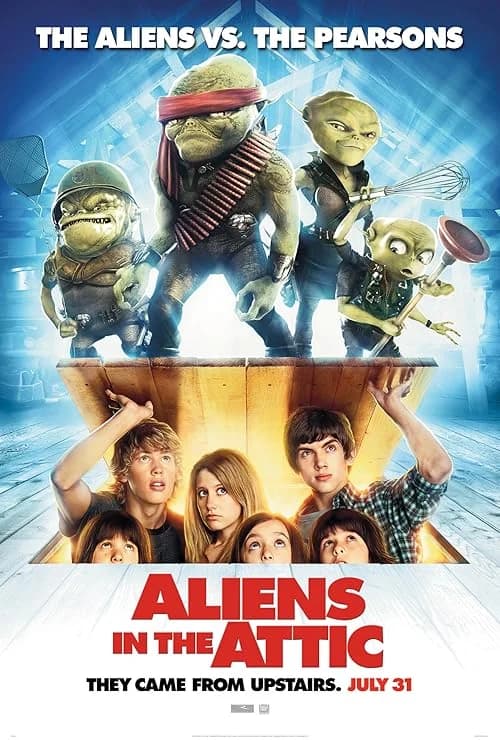 Aliens in the Attic film posteri