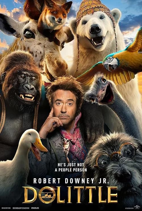 Dolittle film posteri
