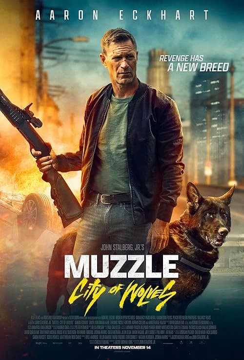 Muzzle: City of Wolves film posteri