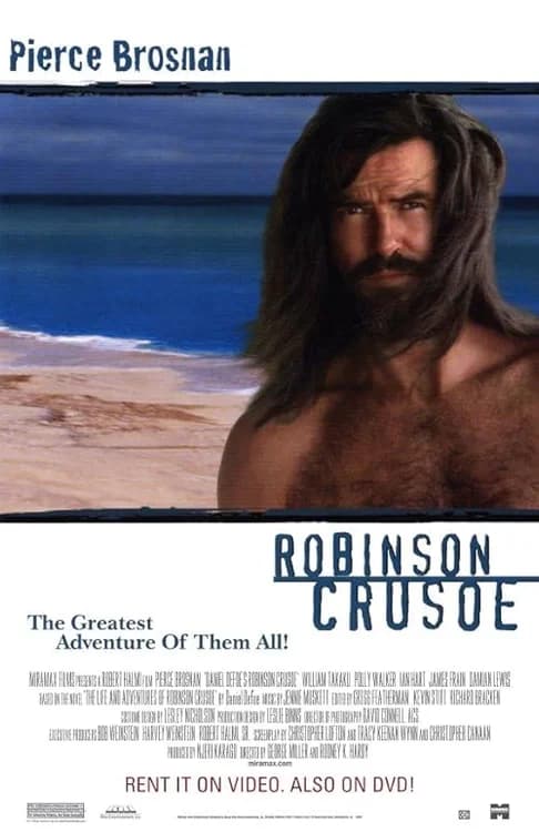 Robinson Crusoe film posteri