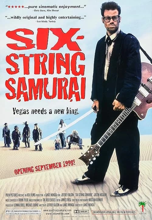 Six-String Samurai film posteri